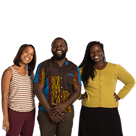 Joelle Robinson, Xavier Brown, Jennifer Bryant